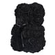 thumbnail image 2 of Oso de peluche artificial de 25 cm con forma de rosa para San Valentín, regalo romántico de Navidad para tu esposa o pareja. Color negro., 2 of 14