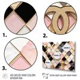 thumbnail image 3 of Designart "Stylish Geometric Glam Pattern" Fashion Wall Art Print, 3 of 5