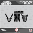 thumbnail image 3 of Kalair GFX Graphics Kit for Ssr SR70, SR110, and SR125 (2021+) (2021+) Rebel Series, 3 of 5