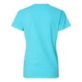 thumbnail image 2 of Hanes V-Neck T-Shirt Women's Garment Dyed Short Sleeve Tee Ringspun Cotton, 2 of 4