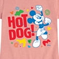 thumbnail image 3 of Disney Jr - Hot Dog Mickey  - Toddler & Youth Girls Short Sleeve Graphic T-Shirt, 3 of 5