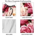 thumbnail image 4 of luoweisi Men's Beach Shorts Quick Dry Swim Trunks with Mesh Lining Peony S, 4 of 5