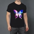 thumbnail image 2 of Men Oversize T-ShirtButterfly (5) Summer Casual Short Sleeve Crew Neck Loose Tee Tops XS-5XL, 2 of 5