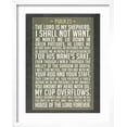 thumbnail image 2 of Art.com Psalm 23 Prayer Art Print Poster Art Print, White Frame Wall Art, 17" x 21", 2 of 5