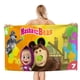 thumbnail image 1 of Masha y el Oso Toalla de playa de secado rápido con diseño temático, regalo para mujeres y niñas, ideal para cumpleaños, fans, amantes de la música, uso en la playa o al aire libre,78*180cm, 1 of 6