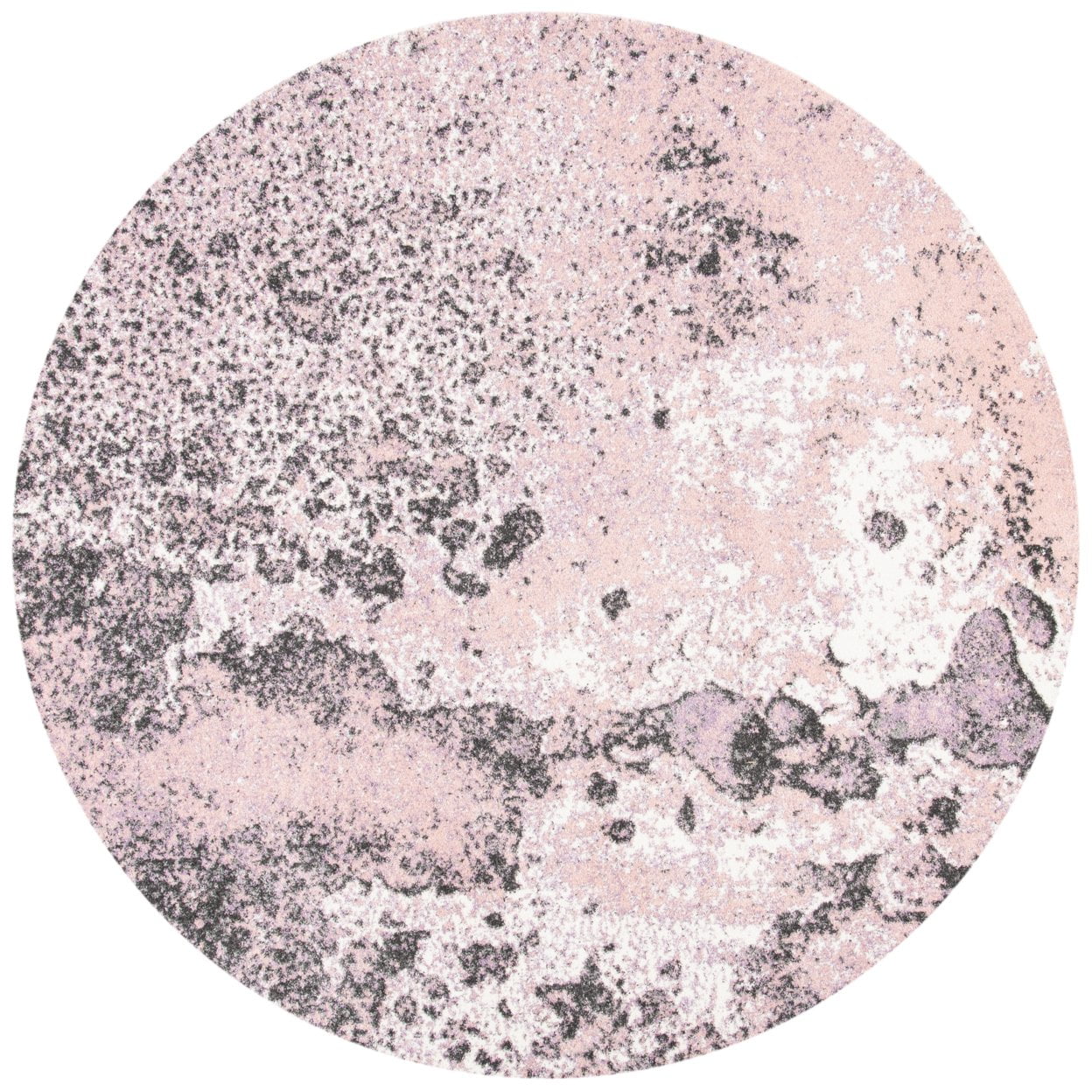 SAFAVIEH Glacier Collection GLA124U Pink / Grey Rug