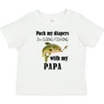 thumbnail image 3 of Inktastic Pack My Diapers I Am Going Fishing with Papa Boys or Girls Baby T-Shirt, 3 of 5