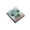 Sky Blue, variant on Qholemyo Household Baby Eating Tableware Set Dinner Tray Infant Kindergarten Learning Dining Rice Tray Serving Tray
