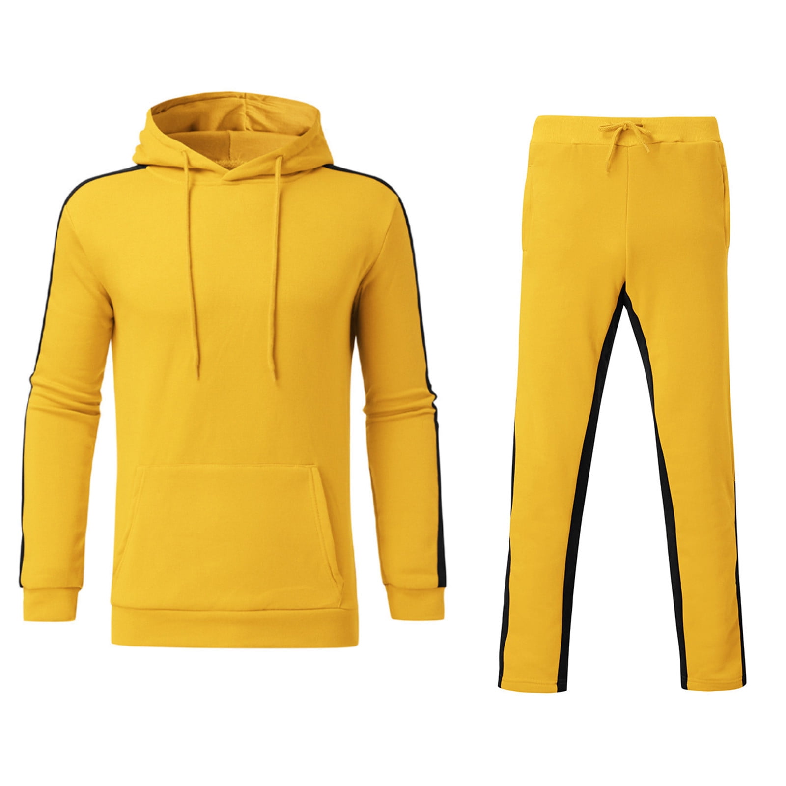 AOOCHASLIY Mens Sweat Suits Sets Clearance Jogging Suits Spring Winter ...