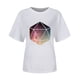thumbnail image 5 of Puntoco Mujer Casual Sexy Moda Verano Cuello Redondo Camiseta Impreso Manga Corta Tops Blusa Puntoco Puntoco-8494, 5 of 6