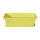 thumbnail image 1 of Maceta para ventana, maceta rectangular para exterior e interior con drenaje Amarillo, 1 of 9