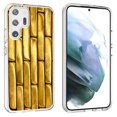 thumbnail image 1 of TalkingCase Slim Phone Case Compatible for Samsung Galaxy S23 Ultra 2023, Gold Bar Bullion 5 Print, Lightweight, Flexible, USA, 1 of 7
