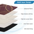 thumbnail image 3 of FORMRS 13"-13.3" Laptop Sleeve Protective Case Soft Carrying Quilted Computer Bag Cover, Circular Gold Pattern, 3 of 7