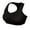 Black, variant on Racerback Bras for Women Sports Breathable Mesh Bras Seamless Wireless Comfy Liftup Running Underwear