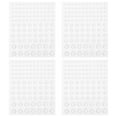 thumbnail image 3 of 4 Sheets Acrylic Self-Adhesive Stickers for Scrapbooking and DIY Enthusiasts, 3 of 8