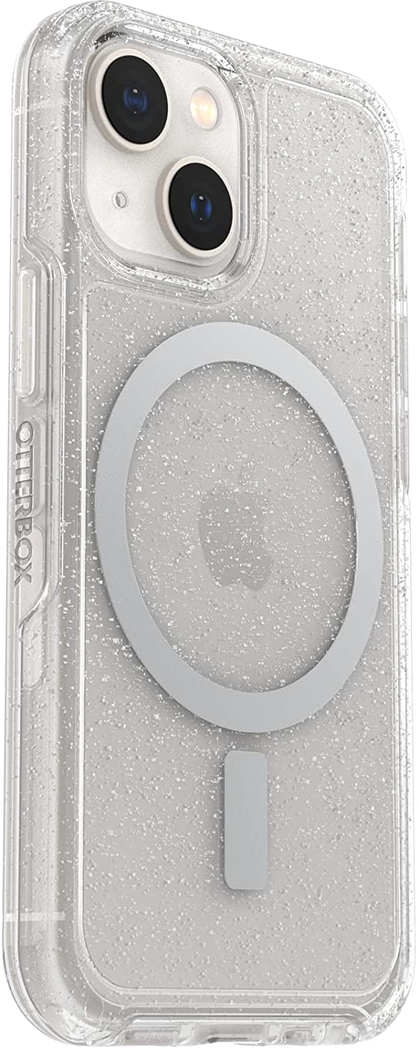 OtterBox Symmetry Series+ Clear Antimicrobial Case with MagSafe for iPhone 12/13 Mini - Stardust