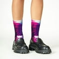 thumbnail image 4 of Naloa Dual Skulls Colorful Fusion Kids Socks Unisex Kids and Toddlers' Crew Socks, ,1 Pairs, 4 of 5