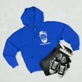 thumbnail image 3 of What Up Doe Slang Greeting Front and Back Design Unisex Full Zip Hoodie, 3 of 3
