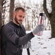 thumbnail image 4 of Botella de agua deportiva de acero inoxidable con aislamiento | Termo de gran capacidad | Tapa hermética con cordón | Hervidor resistente para montañismo al aire libre | Bebidas frías y calientes, 4 of 5