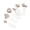 thumbnail image 4 of PAMINGONO 1 Set Decorative Bobby Pins for Women U Shaped Hair Styling Accessories for Daily Wearing Golden, 4 of 8
