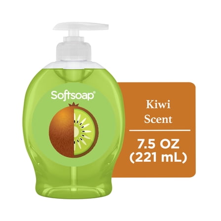 Softsoap Limited Edition Liquid Hand Soap, Kiwi Scent, 7.5 fl oz Pump Bottle