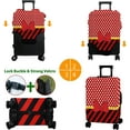 thumbnail image 6 of Luggage Cover Approved Travel Suitcase Protector Cute Dots Elastic Washable Animation Themed Baggage Covers for 18-20 inch Luggage(S), 6 of 6