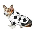 thumbnail image 7 of Xecao Soccer Ball Pattern Sweatshirts Winter Pet Dog Hoodie Puppy Coat Dog Sweaters Dog Clothes with Hat Dog Clothes Costume Outfit,Small Pets Wear-Small, 7 of 7