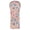 Cartoon Letter and Character, variant on Haosy Retro Vintage Palm Tree Golf Club Covers Driver Hybrid Wood Headcovers PU Leather Double-Layer Lining Replaceable Tags for Men Women