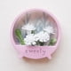 thumbnail image 2 of Casa de muñecas a escala 1/12, modelo de flor de hierro forjado para armar, paisaje con flores artificiales, regalo para mini casa de muñecas para jardín, hogar, niña, niño. Rosado, 2 of 7
