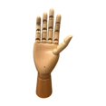 thumbnail image 3 of Tachiuwa Wooden Hand Model Jewelry Display Artist Model for Watches Photography Props Right Hand, 3 of 9