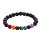 thumbnail image 1 of Brazalete De Cuentas De Lava, Pulsera De Lava, Regalo De Cadena De Mano De Cuentas De Lava Natural Para Hombres Y Mujeres, 1 of 8