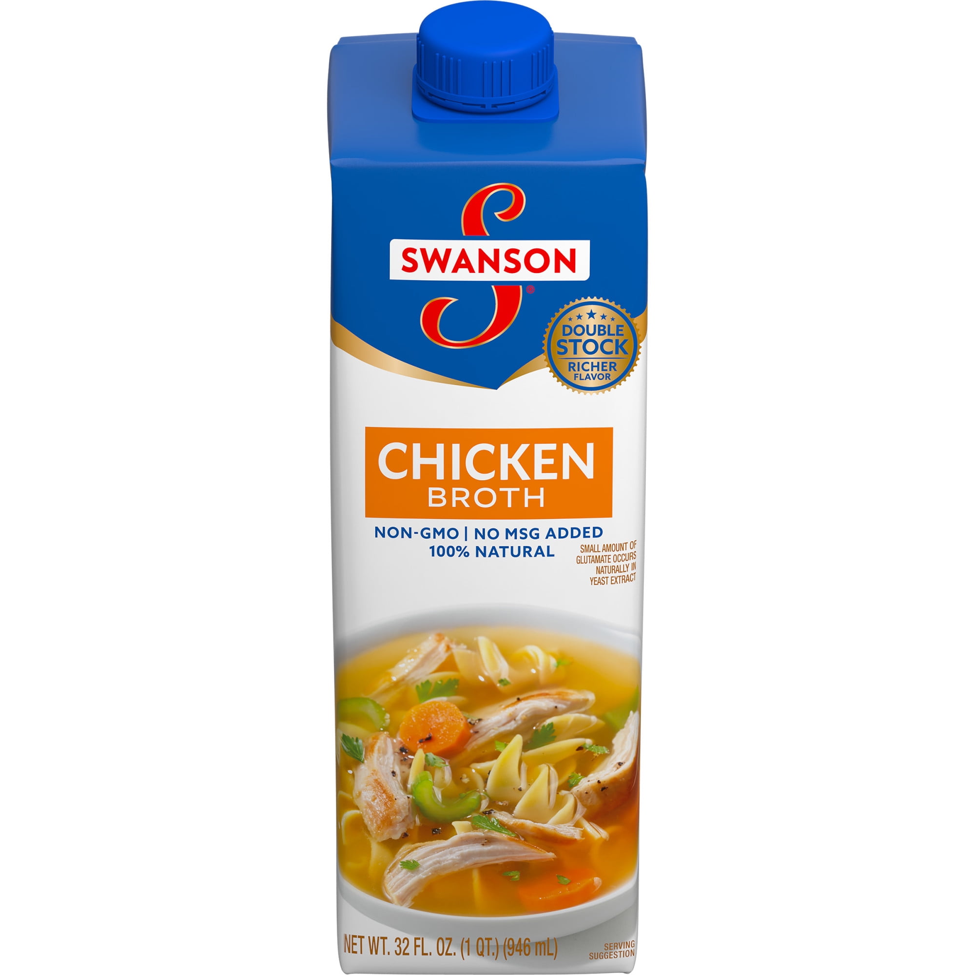 Swanson Chicken Broth, 32 oz. Carton
