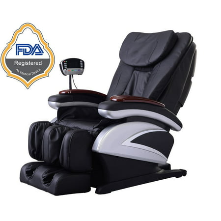 UPC 848837000059 product image for Electric Full Body Shiatsu Massage Chair Recliner w/Heat Stretched Foot Rest ... | upcitemdb.com