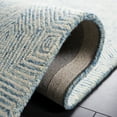 thumbnail image 5 of SAFAVIEH Abstract Malvina Geometric Area Rug, Blue/Ivory, 6' x 6' Round, 5 of 11