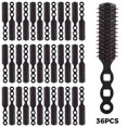 thumbnail image 1 of 36 paquetes de cepillos para el cabello, cepillos para el cabello antienredos, peines de masaje antiestáticos, peines de plástico desechables para cabello rizado, húmedo y seco para personas sin hogar, 1 of 6