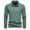 Green, variant on ZCFZJW Mens Casual Long Sleeve Button Shirts Lapel Collared V Neck Pullover Sweatshirts Loose Regular Fit Comfy Solid Color Workout T-Shirt Tops Beige XXL