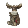 thumbnail image 4 of Hi-Line Gift Ltd 75624-B Moose with Cardinal Garden Welcome Sign, 4 of 6