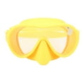 thumbnail image 2 of Swim Goggles, Anti Fog Elastic Panoramic View Snorkel Diving   for Freediving Blue,Yellow,White,Red, 2 of 7