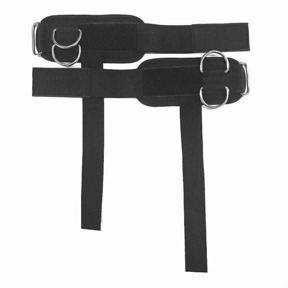 Weight Lifting Straps with D Ring ,Cable Wrist Attachments for Gym Workout , Straps for Cable Machines, Weight Lifting