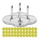 thumbnail image 1 of EXHUMKY 50Ud Marcadores Reflectantes Para Senderos En Nylon Y Amarillos Para Camping Y, 1 of 6