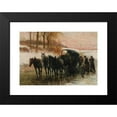 thumbnail image 2 of Jan Van Chelminski 14x11 Black Modern Framed Museum Art Print Titled - The Mishap, 2 of 5
