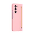thumbnail image 2 of ShellTech Compatible Slim Case for Galaxy Z Fold 6 Case with Pen & S Pen Holder with Screen Protector Silky Liquid Hard PC Matte,Pink, 2 of 9