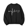thumbnail image 4 of Annhoo Kids Valentines Sweatshirts Long Sleeve Crewneck Print Graphic Spring Tops Cute Fashion Clothes, 4 of 6