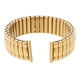 thumbnail image 1 of BRIGHTFUFU Correa elástica delicada y cómoda de acero inoxidable para reloj de hombre de uso diario dorado, 1 of 7