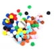 thumbnail image 4 of EeaseMX 100 pompones esponjosos de 25 mm surtidos para manualidades creativas y decoraciones (colores variados), 4 of 6