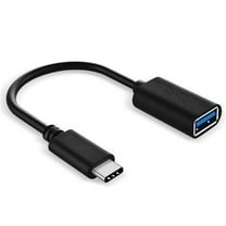 DXDZ USB C Male to USB 3.0 A Female Cable, Black