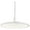 White, variant on 83962MBK Elan Lighting Jeno - 9 Inch 16.8W 1 LED Mini Pendant-Matte Black Finish