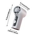 thumbnail image 3 of Tong Handheld Fan Small Portable Handheld Fan For Travel Outdoor Home Camping Theme Park Commuting Kids Adults, 3 of 6