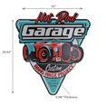 thumbnail image 2 of Embossed Metal Wall Sign Garage Custom Hand Made Project, 2 of 3