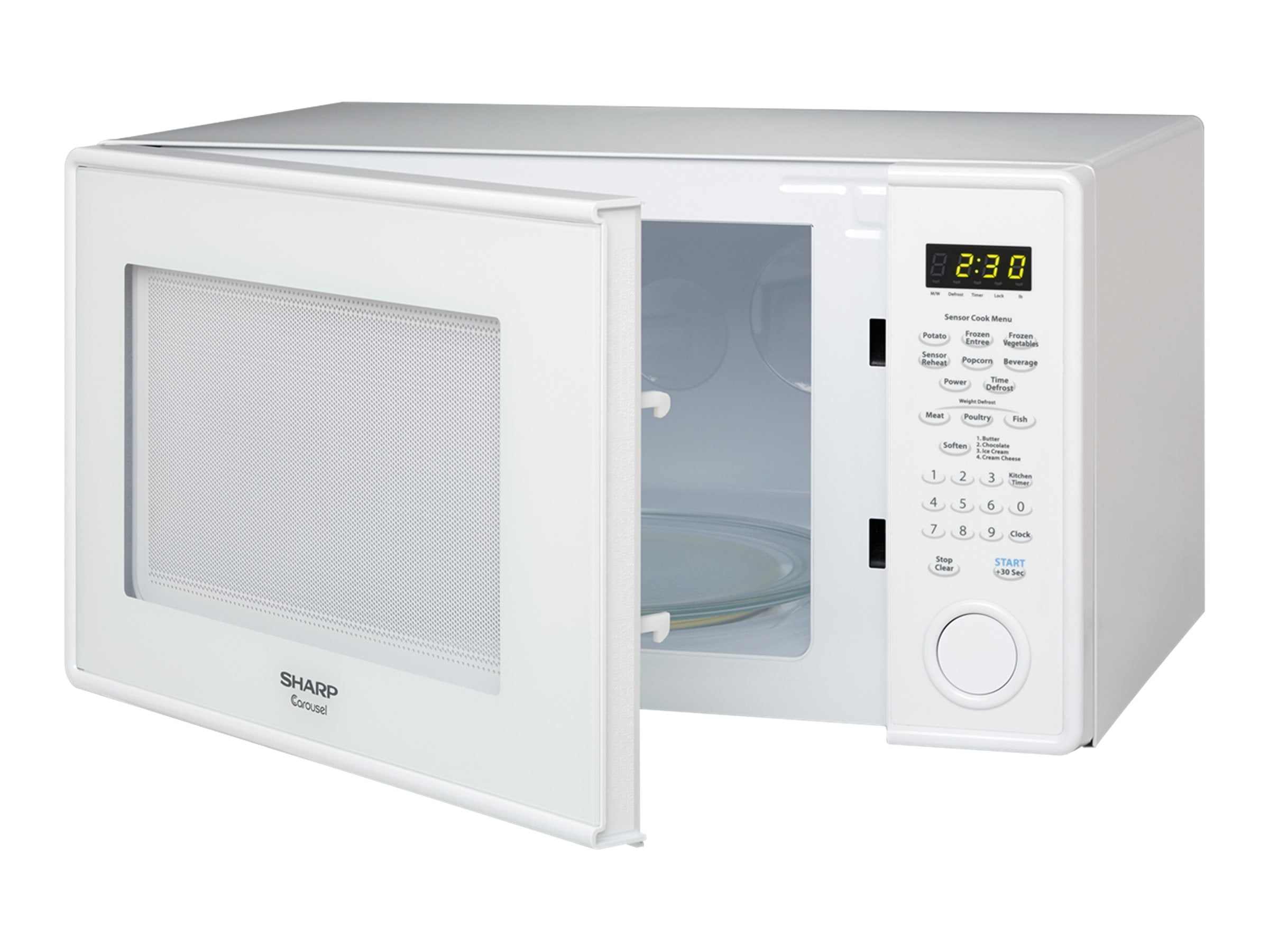 Sharp Carousel R459YW Microwave oven freestanding 1.3 cu. ft